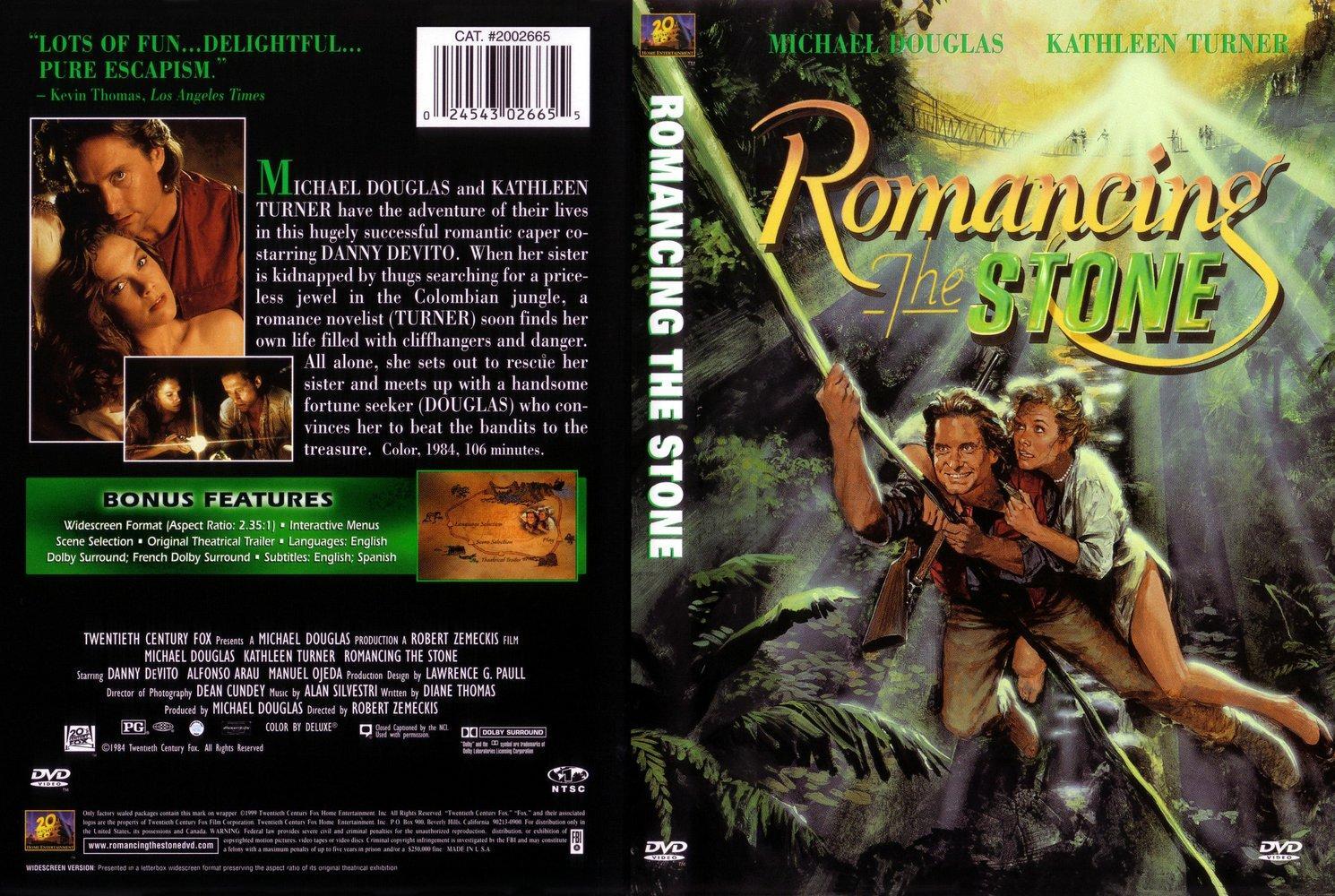 Romancing the Stone (En busca de la esmeralda perdida) (1984) Película online Romancing the Stone (En busca de la esmeralda perdida) (1984) Película online