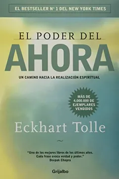 El poder del ahora" de Eckhart Tolle