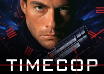 Timecop, película de ciencia ficción, Jean-Claude Van Damme, viajes en el tiempo, acción de los 90, aventuras temporales.