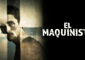 El Maquinista es un thriller psicológico protagonizado por Christian Bale en el papel de Trevor Reznik, un operario de fábrica que sufre de insomnio extremo, llevándolo a un estado de deterioro físico y mental.